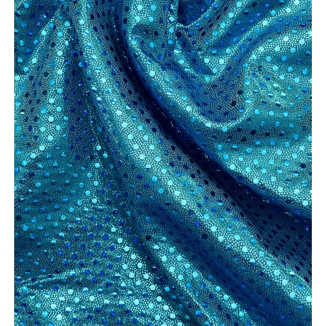 Lycra Amazon SEA BLUE HOLO